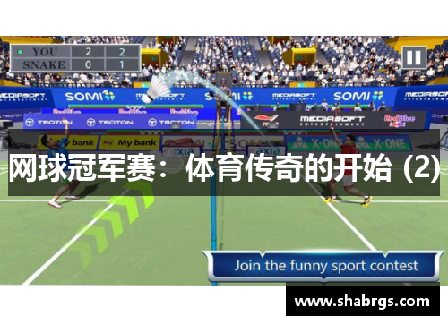 网球冠军赛：体育传奇的开始 (2)